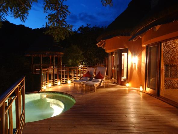 Thanda Private Game Reserve - private patio
